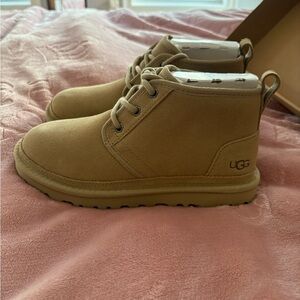 UGG mustard seed Lace-Up Boots